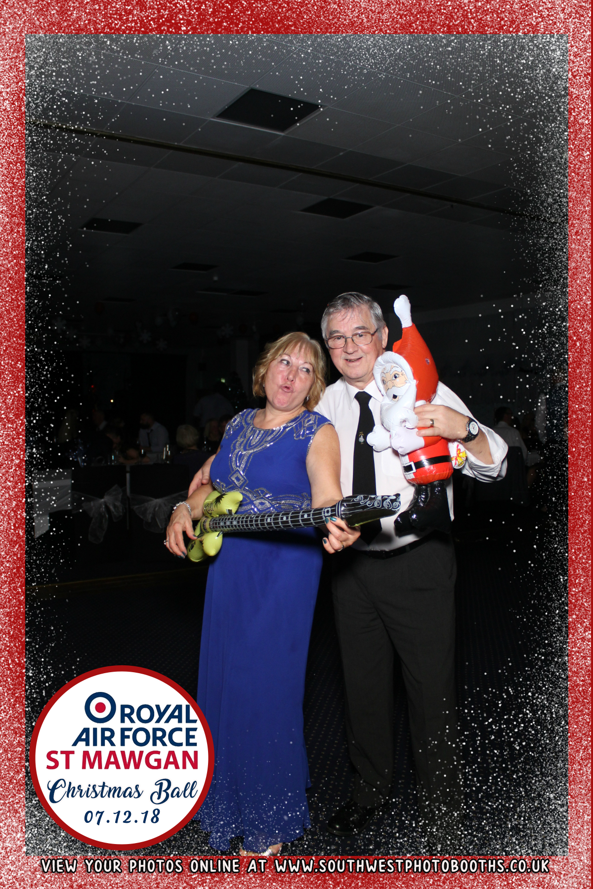 RAF St Mawgan Christmas Ball | View more photos from the event at gallery.southwestphotobooths.co.uk/u/SWPB/RAF-St-Mawgan-Christmas-Ball